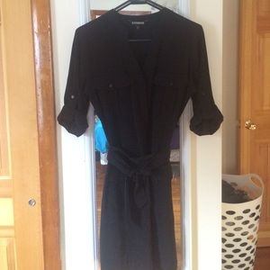 Black dress, bought at Express - brand new!