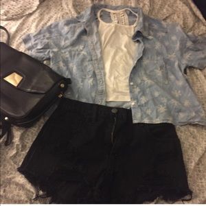 hollister festival shorts