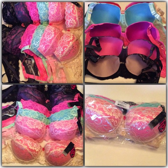 6 Pack Fancy Lace Bra Bundle NWT - Picture 4 of 4