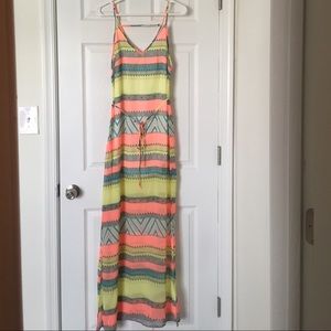 Spring Multi Maxi Dress