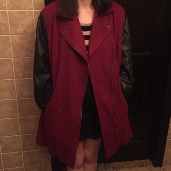 american eagle wool coat