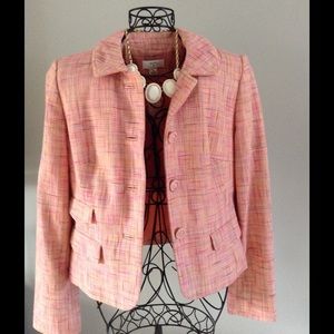 Pink Ann Taylor Loft Jacket
