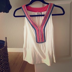 Anthropologie top by Akemi + Kin.