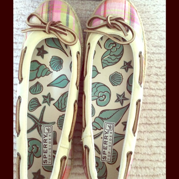 New Sperry Top-Sider size: 8.5 plaid