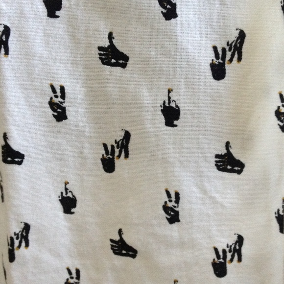 Sign Language Small RVCA Tank Top - Picture 2 of 3