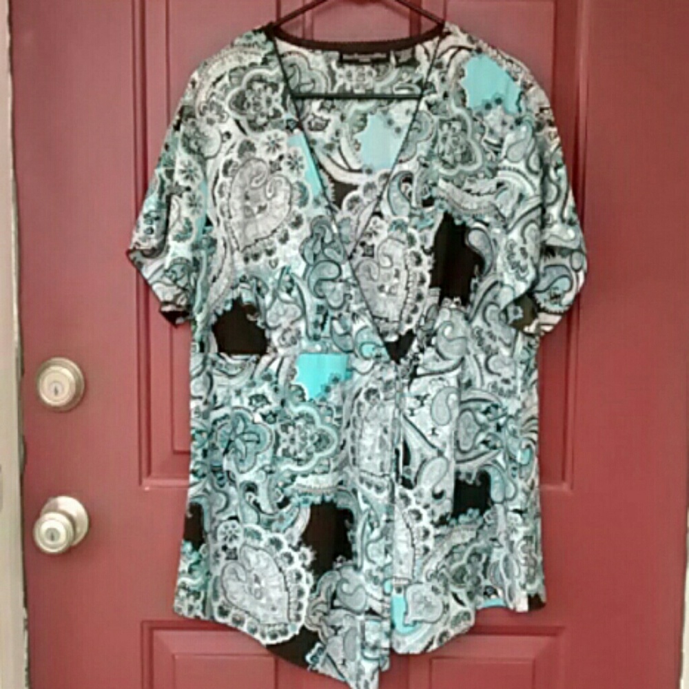 Size 22 Paisley Blouse