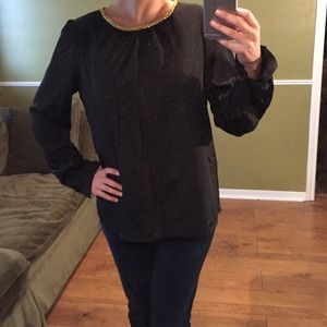 Black elegant BCBG blouse