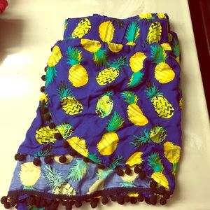 Pineapple shorts