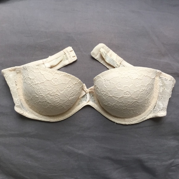 Strapless Lace Bra