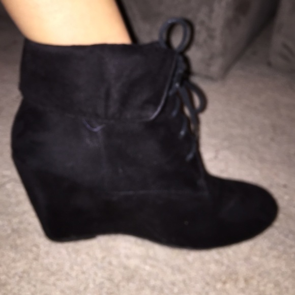 Cato black booties