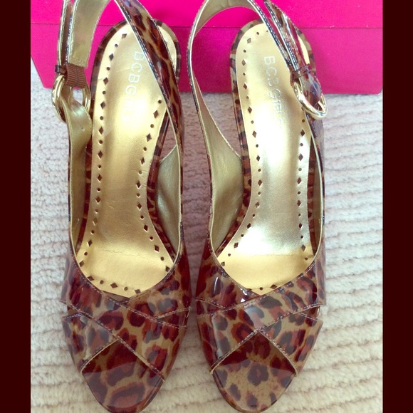 Open toed heels 8.5 new BCBG