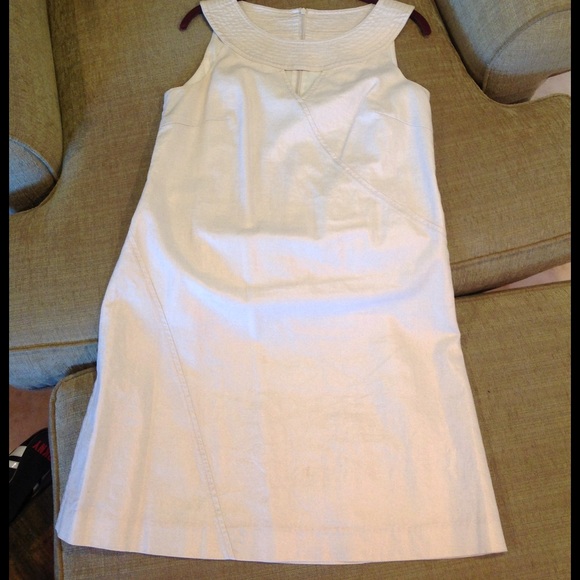 Ivory w Gold threading Dress Sz M