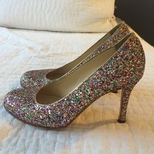 Kate spade sparkle heels