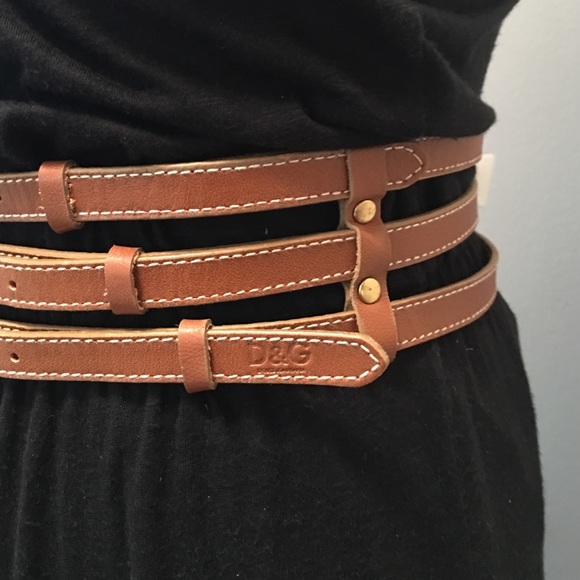 Y2K D&G Dolce & Gabbana belt made in Italy main image 4