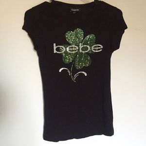 Bebe St. Patrick's Day tee