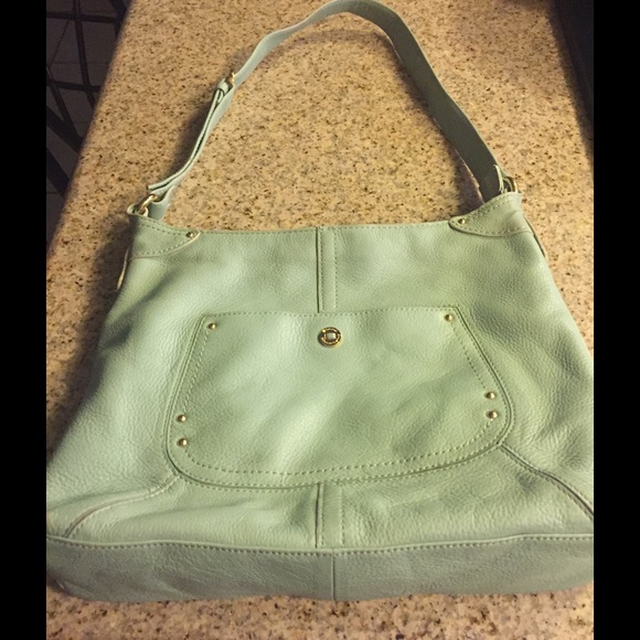 Pebbled Leather Large Crossbody Purse - Picture 2 of 4