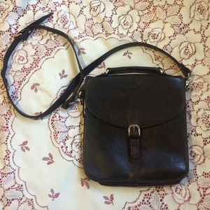 Vintage Rioni Leather Crossbody Bag