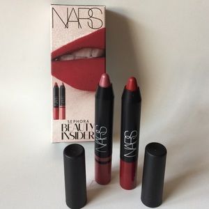 NARS Mini Lip Pencil Duo Satin and Velvet