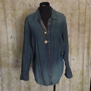 Cotton Jean Blouse