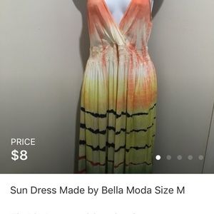 Tie dyed sundress