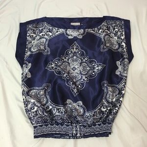 Silky blouse
