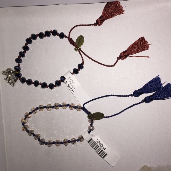 Beaded bracelet stack