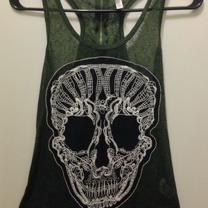 Xhilaration Skull Tank