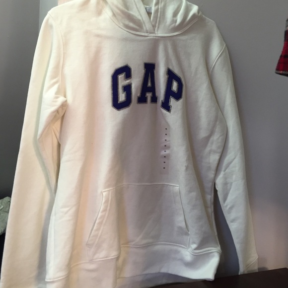 White Sweatshirt with hood