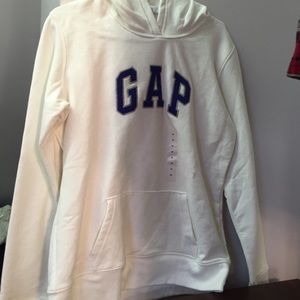 White Sweatshirt with hood