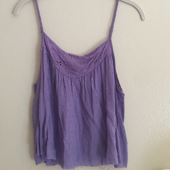 Purple Free People Top