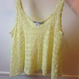 cute yellow summer top