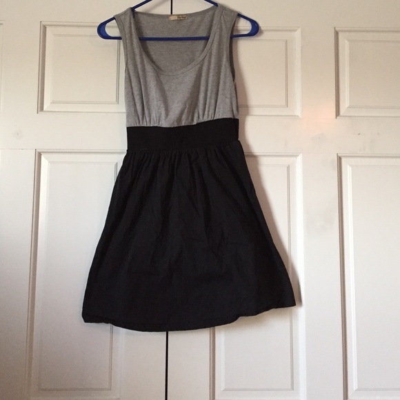 Black/grey dress