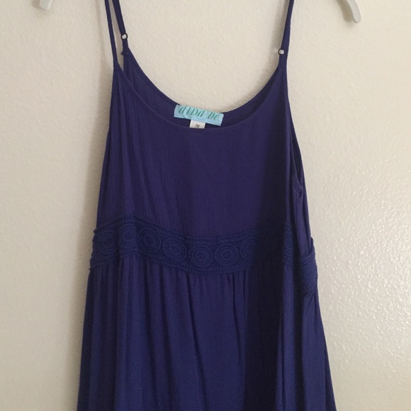 Francesca's Blue Dress