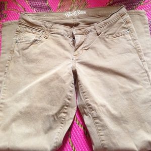 Old Navy Tan skinny jeans