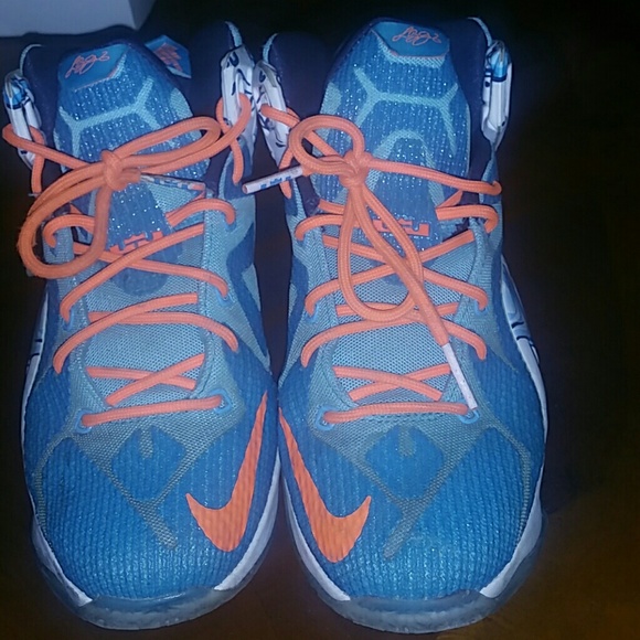 LeBron xii grade school sneakers