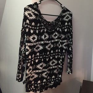 Three quarter length shirt