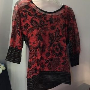 There quarter length blouse