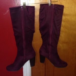 Burgundy Boots