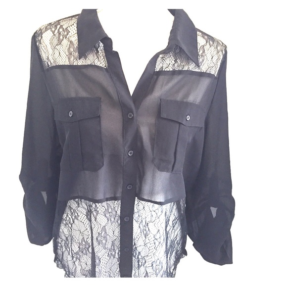 Arden B Tops - SALE!!!Arden B Lace Blouse - BRAND NEW WITH TAGS