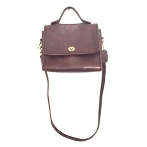 Vintage Coach brown leather purse!