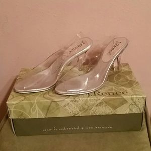 On Hold! J.Renee clear heels