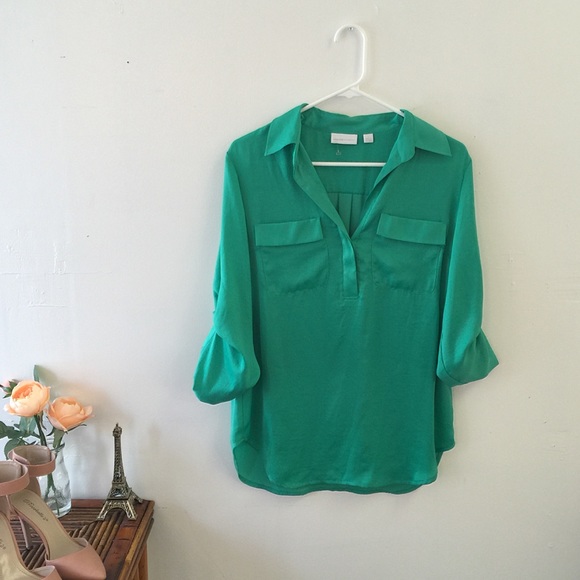 New York & Company Tops - Green blouse from NY & Company