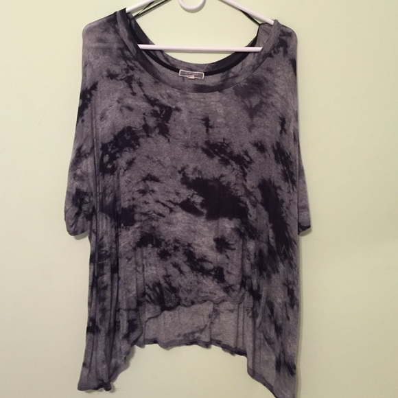 Type Dye sheer shirt