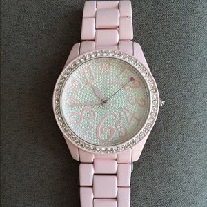 Betsy Johnson Pink Watch