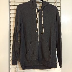 Brandy Melville Jackets & Coats - Brandy Melville grey thick zip up Brandy Melville Jackets & Coats - Brandy Melville grey thick zip up