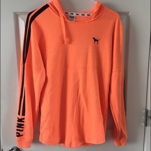 Neon orange Victoria secret pink sweater
