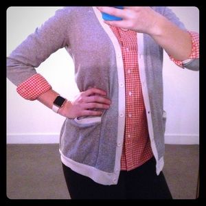 Casual Grey Cardigan