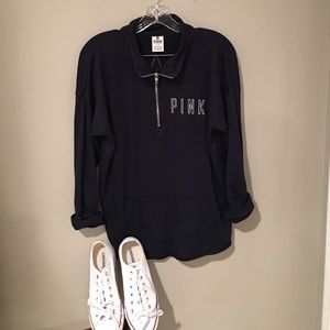 PINK  Dallas Cowboys Half Zip