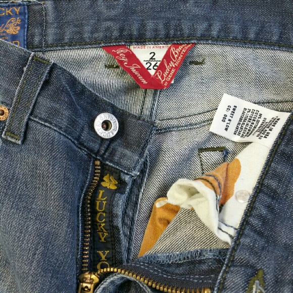 Lucky Brand Blue Jeans 2/26 - Picture 3 of 7