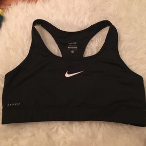 Black Nike Sports Bra